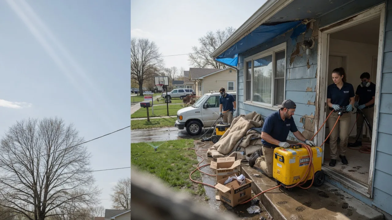 Basement Flood Cleanup in Markham, VA near me